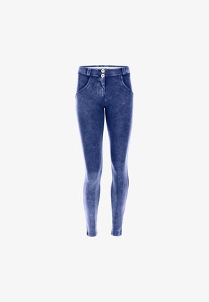 Freddy WR.UP EFFETTO BLEACHED - Pantalones - blu