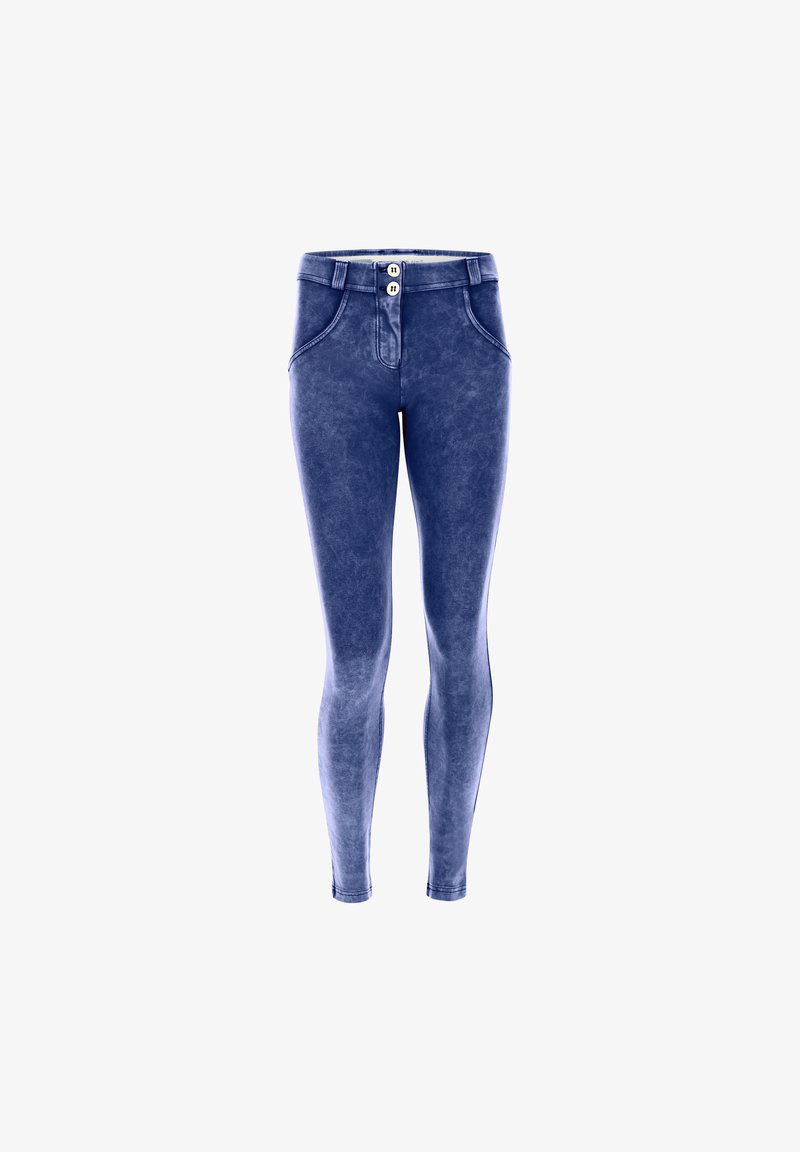 Freddy WR.UP EFFETTO BLEACHED - Pantalones - blu