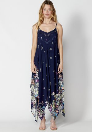 Koroshi SUMMER HIGH - Maxi ruha - navy