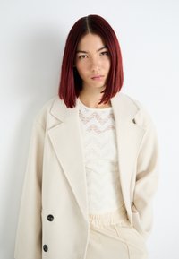 ONLY ONLBLAKE OVERSIZE COAT - Mantel - moonbeam melange