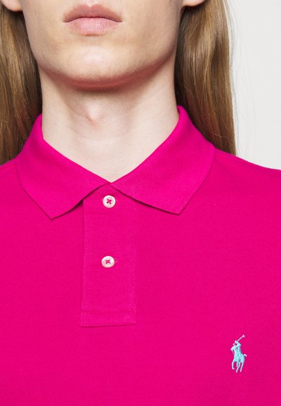 Polo Ralph Lauren SLIM FIT MESH POLO SHIRT - Polo - aruba pink