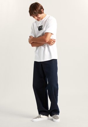 STRETCH LOGO - T-shirt con stampa - white