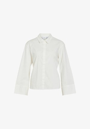 VILA, LONG SLEEVED SHIRT VIONELLY - Chemisier - snow white