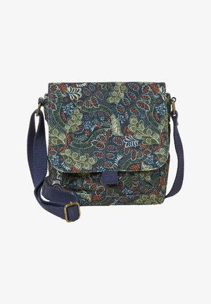 FatFace, FLORAL CANVAS CROSSBODY BAG - Cross body bag - green