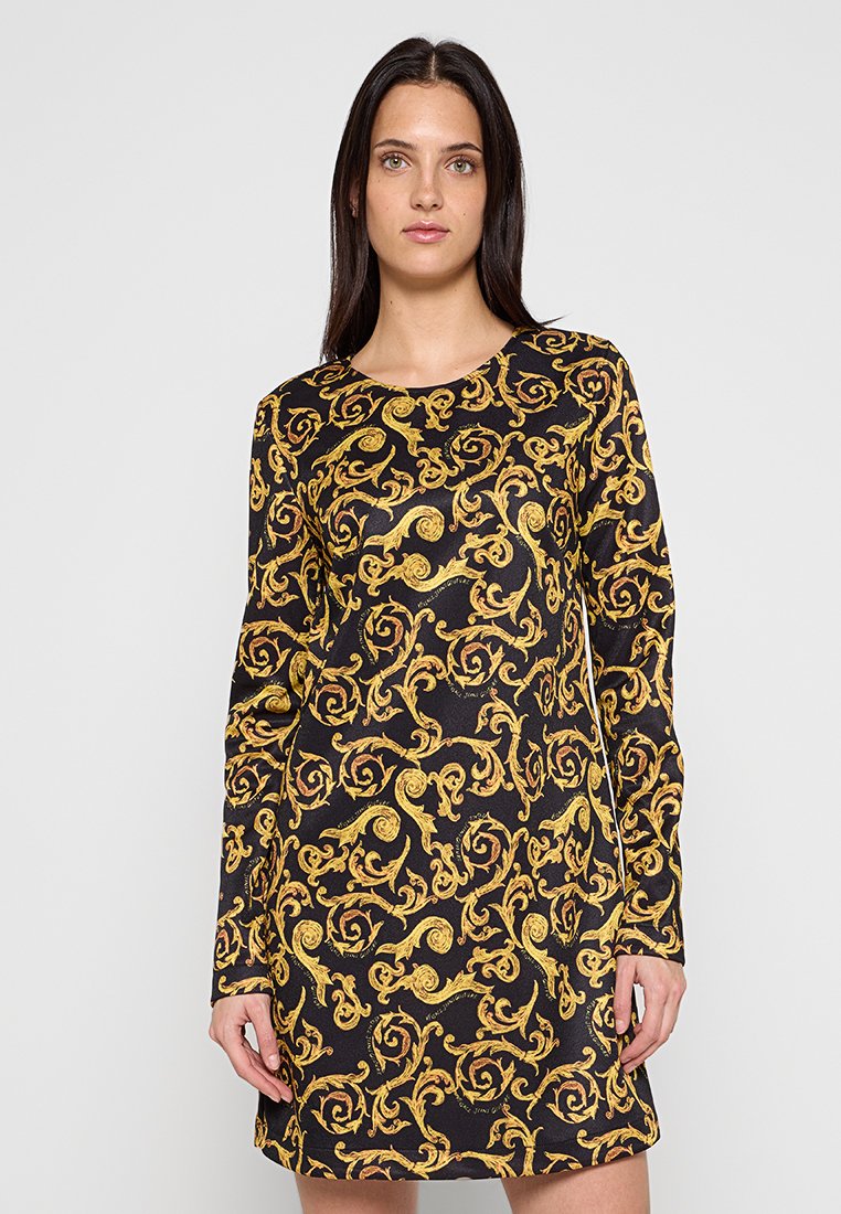 Versace Jeans Couture Jurk goudkleurig Versace Jeans Couture Jurk goudkleurig