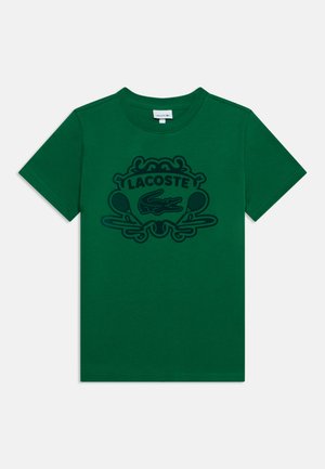 Lacoste, FLOCKED TEE - T-shirts print - fairway