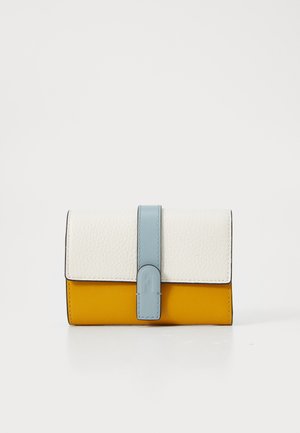 GRAZIA COMPACT WALLET TRIFOLD - Wallet - panna/senape/cirro