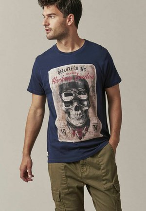 DEELUXE CLEM - T-shirt print - navy