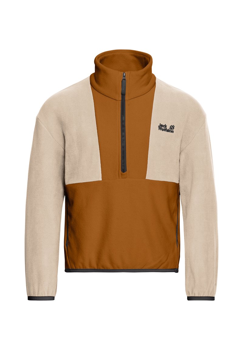 Jack Wolfskin COLORBLOCK TAUNUS UNISEX - Fleece jumper - autumn leaves ...