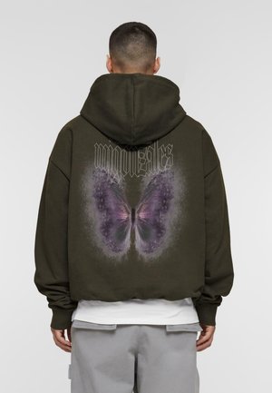 FROSTED WINGS - Hoodie - olive