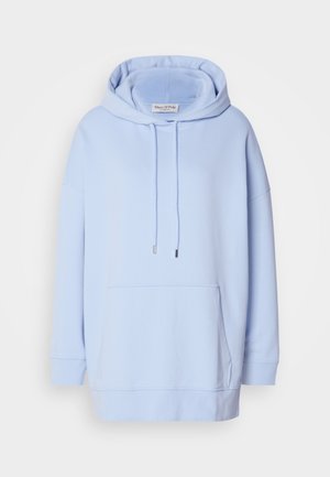 Marc O'Polo HOODIE CAPE STYLE RELAXED FIT - Sweatshirt - smooth sky