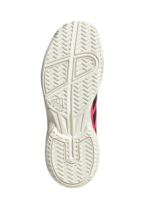 adidas CRAZYQUICK - Carpet court tennis shoes - solar turbo core black/off white — foto 5