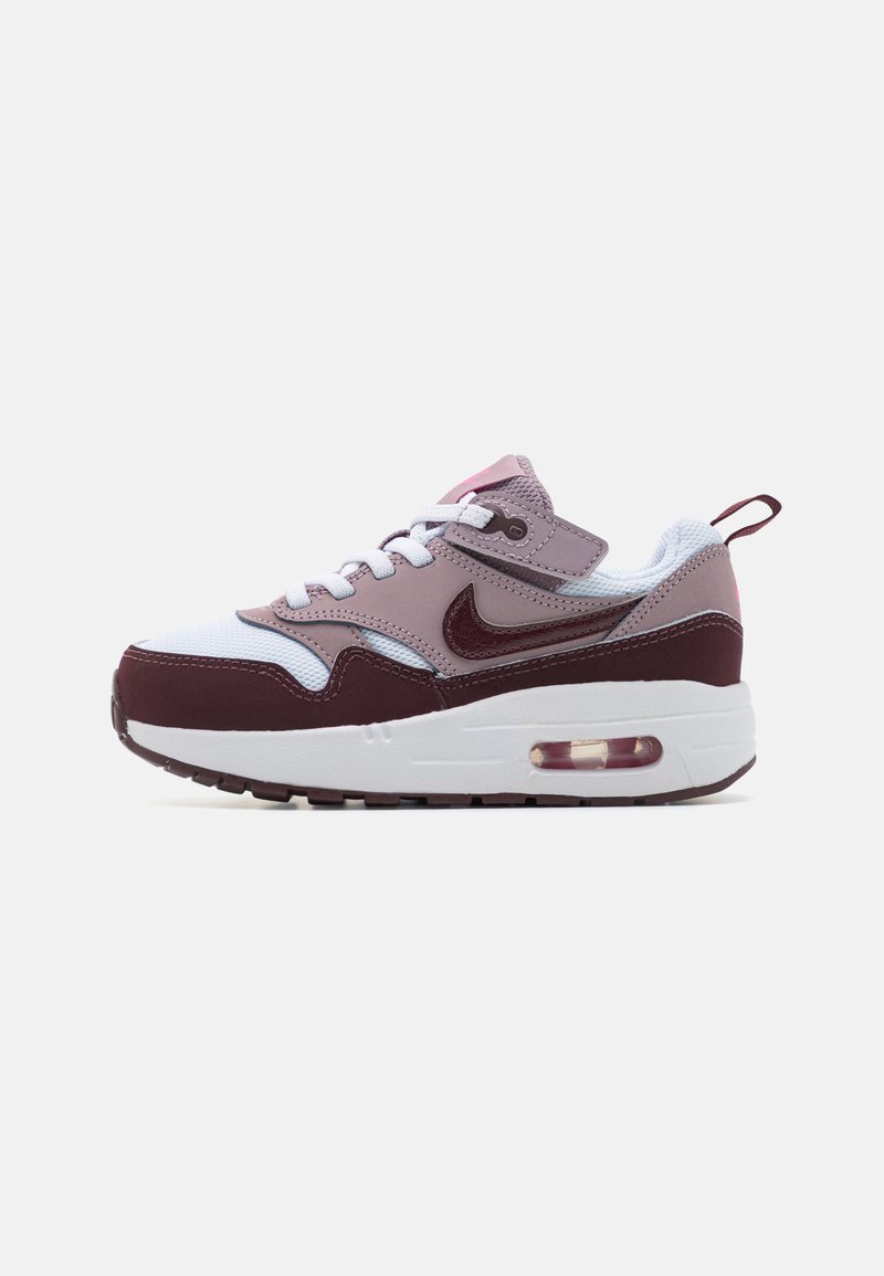 Nike Sportswear AIR MAX 1 EASYON - Sportbačiai - white/burgundy crush/light violet ore/playful pink