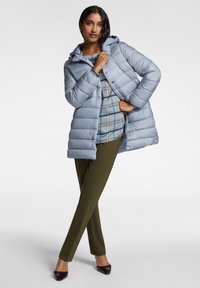 Elena Mirò IMBOTTIA REVERSIBILE ANTIPIOGGIA - Cappotto invernale - azzurro