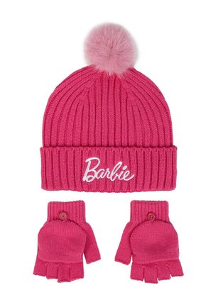 2 SET PIECES BARBIE - Guanti - pink