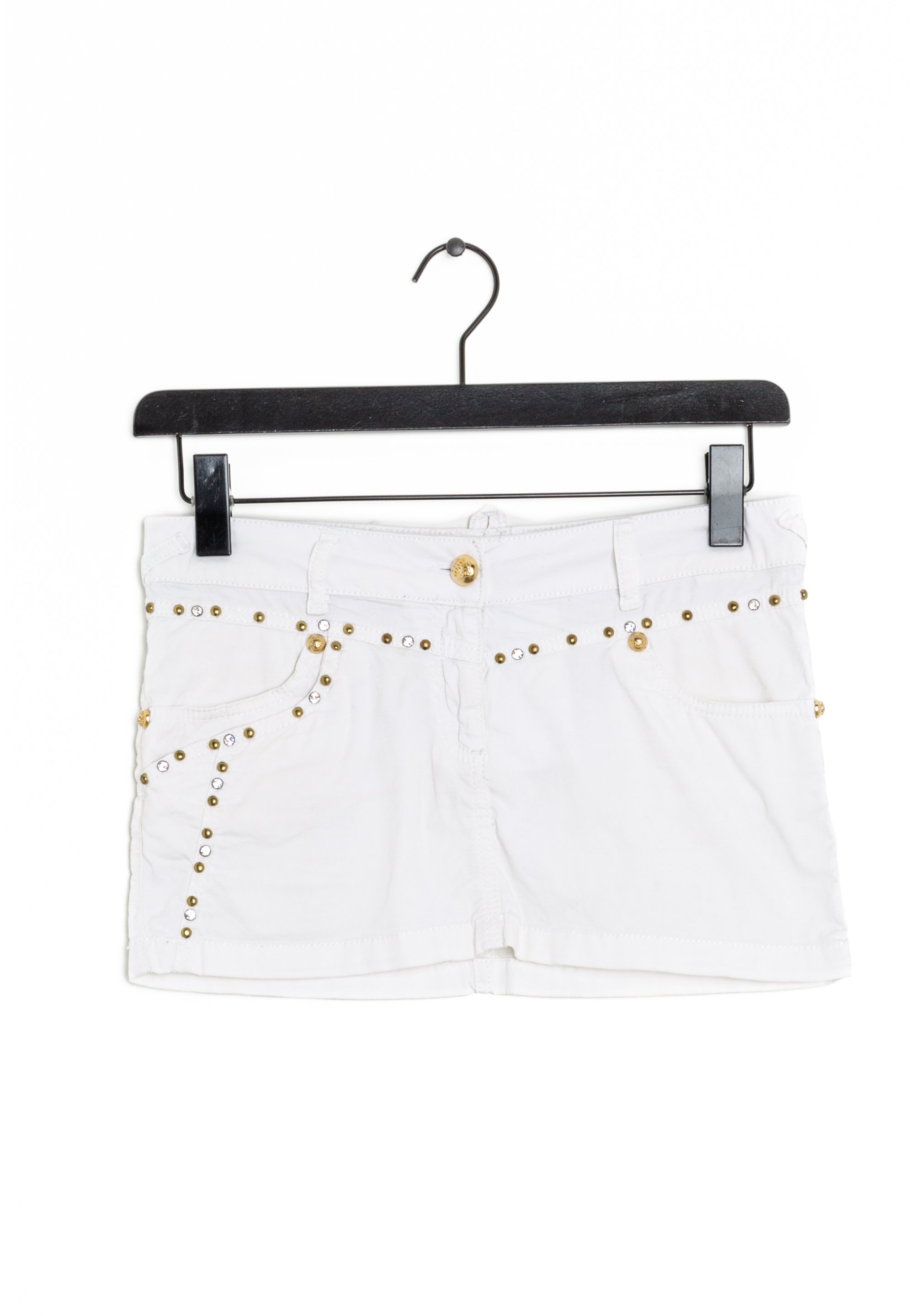 Roberto Cavalli Denim skirt - white - (Pre-owned) - Zalando.ie