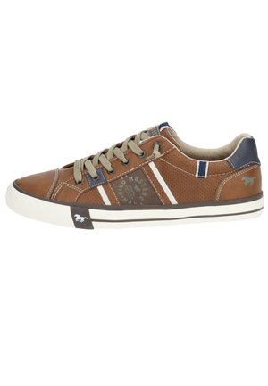 Sneakers laag - cognac