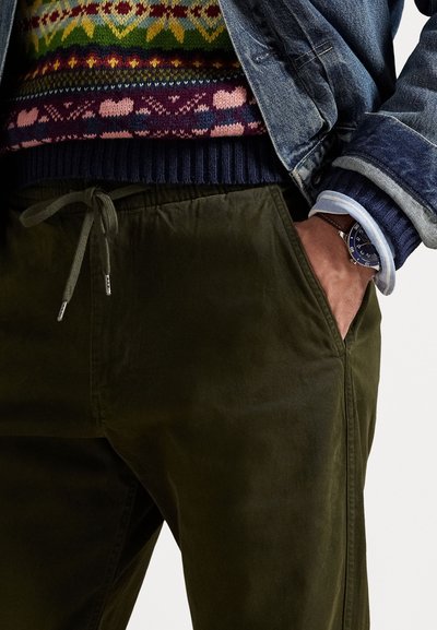 Polo Ralph Lauren POLO PREPSTER STRETCH CLASSIC FIT PANT - Hlače - company olive