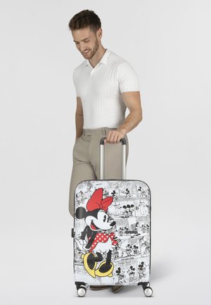 American Tourister WAVEBREAKER DISNEY SPINNER  - Trolley - minnie comics white