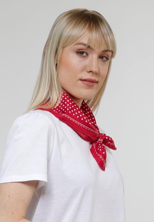 FRAAS POLA DOT NICKI - Foulard - red