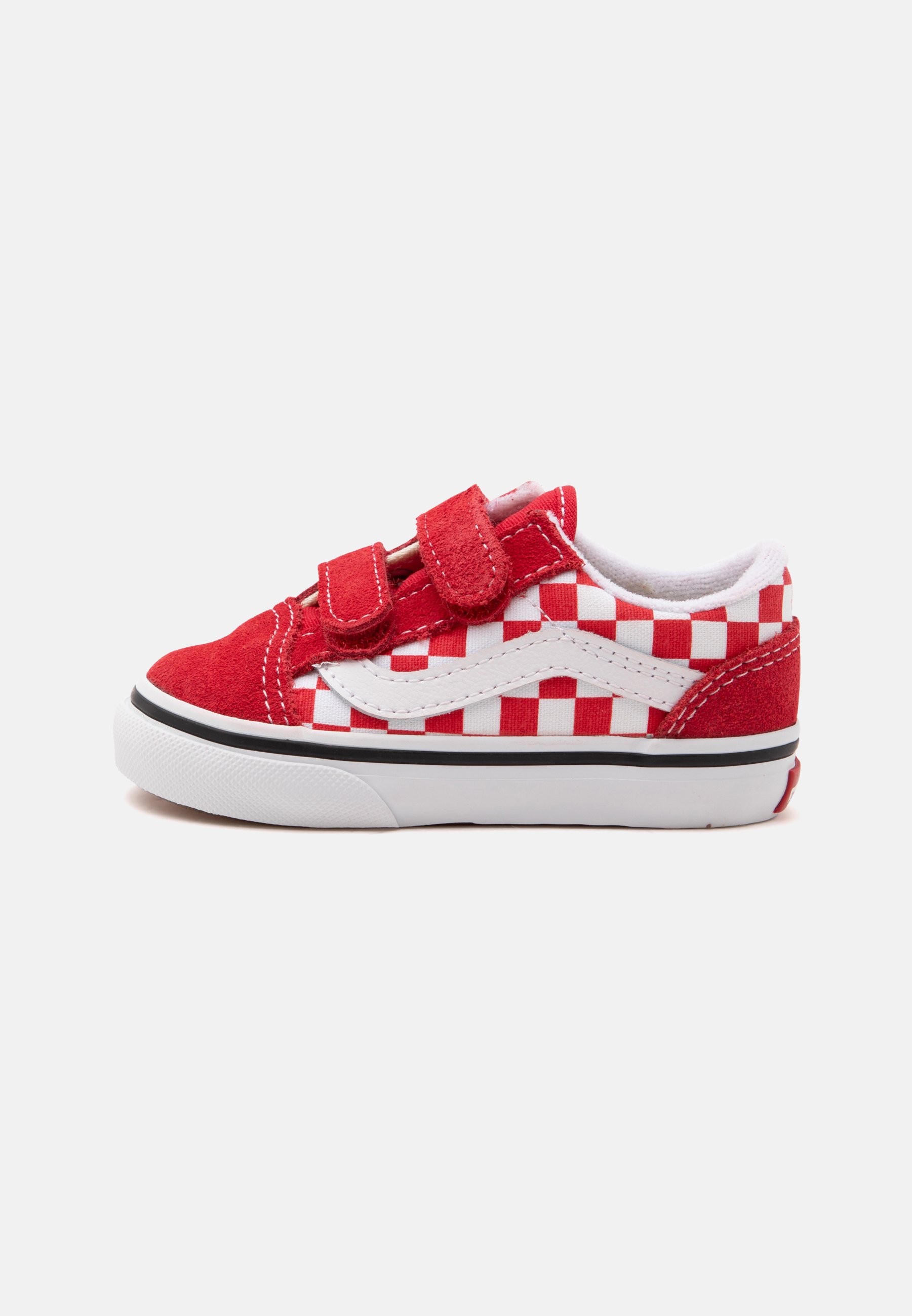 Sneakers Toddler Red Checkerboard Vans Red Checkered Kids Red And White Vans Vans Old Skool Athletic Shoes  Checkerboard Red/White Men's Women's Medium