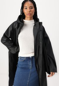 Hunter ORIGINAL JANNA - Αδιάβροχο μπουφάν - jet black