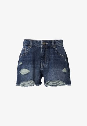 Urban Classics, Jeansshorts - mid deep blue washed