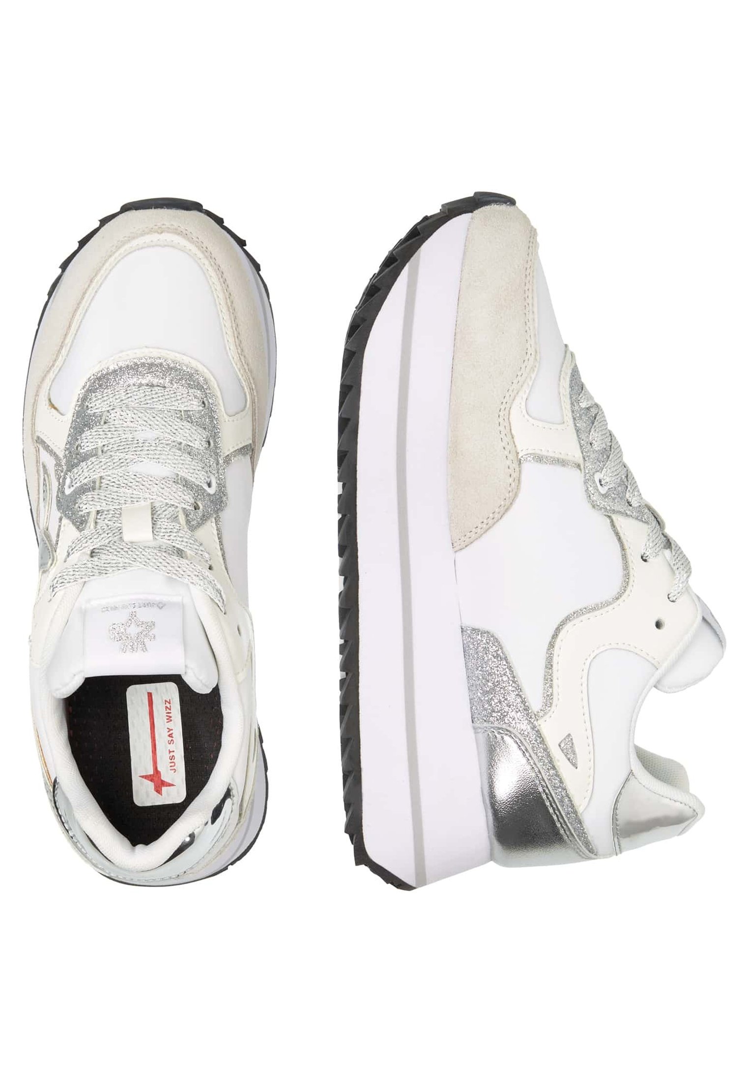W6YZ DEVA W - Baskets basses - weiß/silber/blanc - ZALANDO.FR