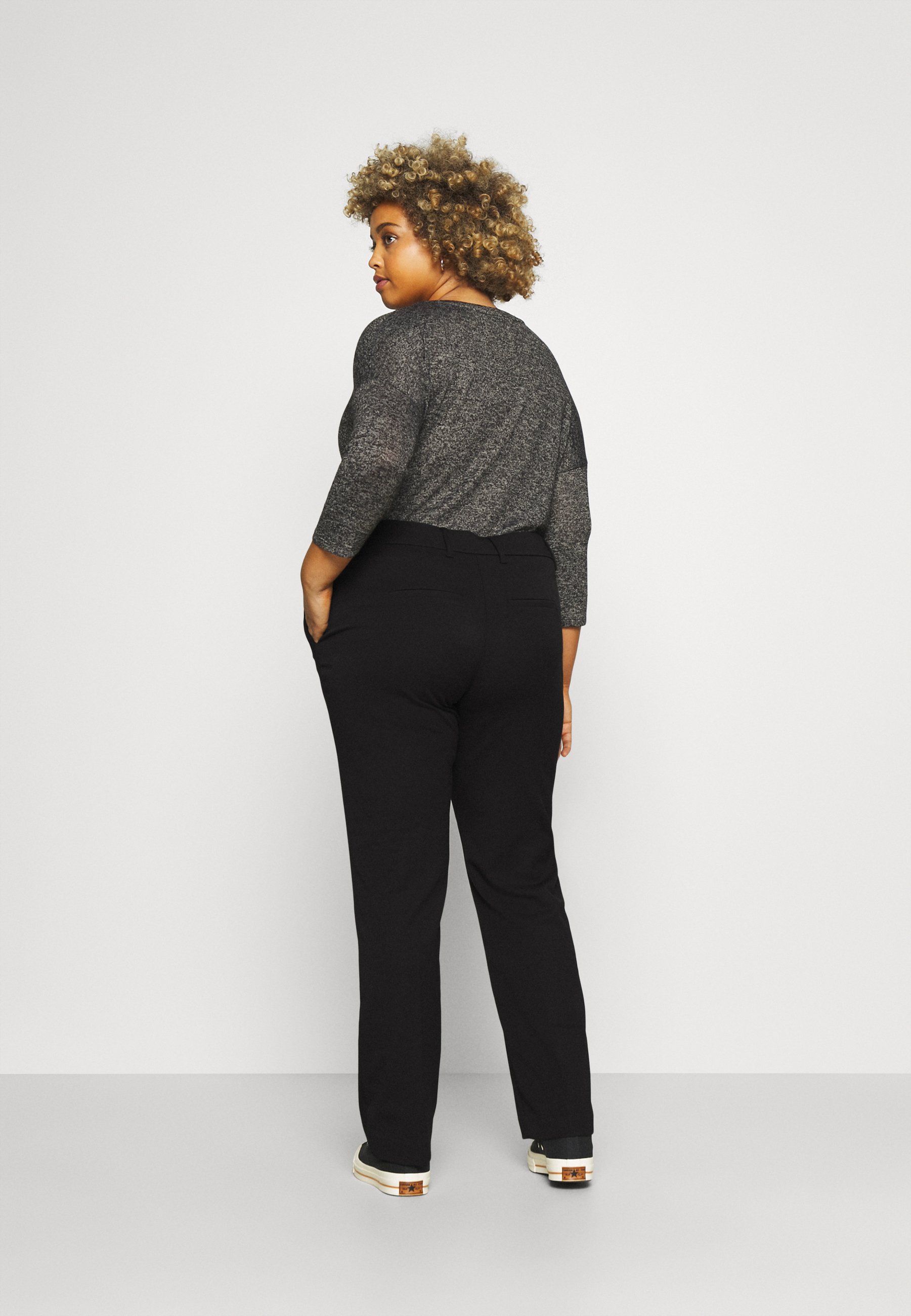 Damer VMEVERLY STRAIGHT PANT CURVE - Bukser Damer VMEVERLY STRAIGHT PANT CURVE - Bukser
