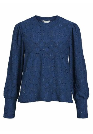 Object OBJFEODORA LS 125 - Bluza - estate blue