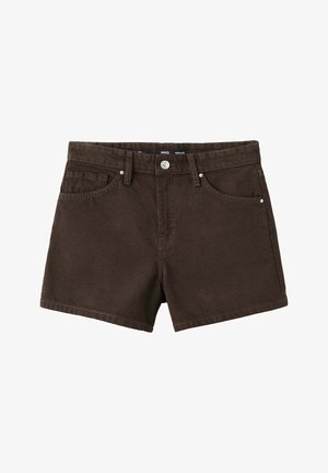 Mango, ADULT - Kratke hlače od trapera - dark brown