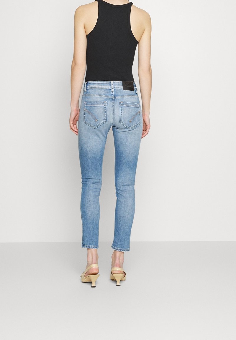 DENIM1982 Jeans 7/8 Dames T EU 36 bleu style décontracté