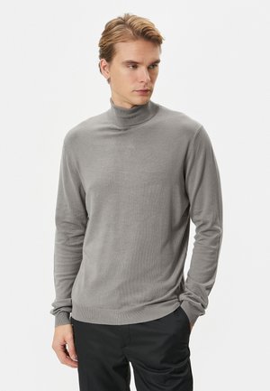 TURTLENECK LONG SLEEVE  - Neule - grey