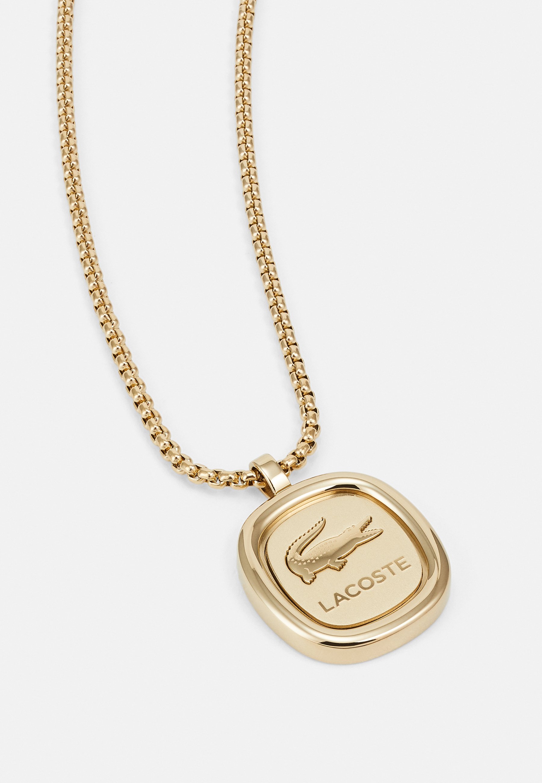 Lacoste VIGOR UNISEX ネックレス Lacoste VIGOR - Necklace - gold-coloured - Zalando