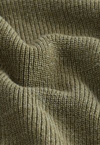 Next CREW NECK TEXTURED  - REGULAR FIT - Džemper - khaki green