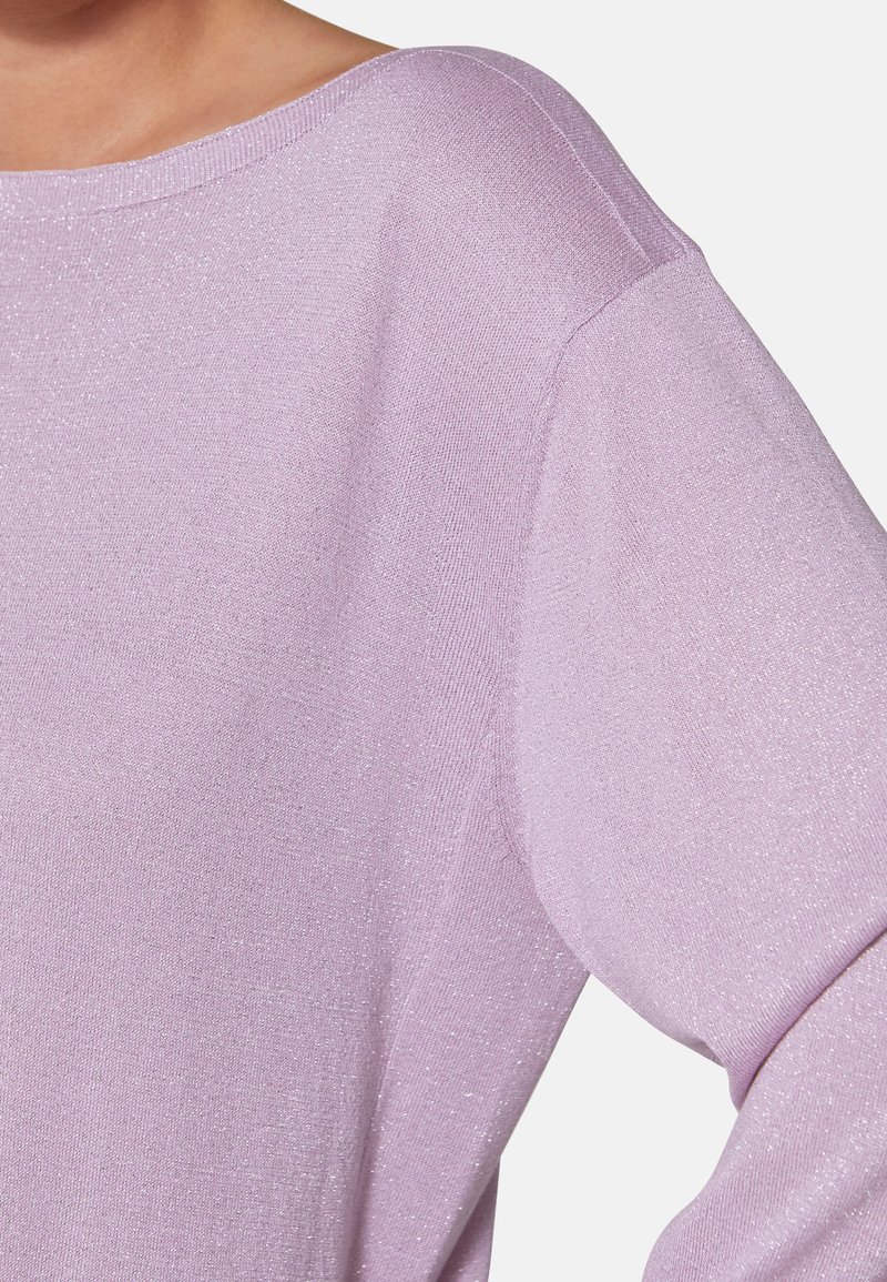 Damen Strickjacken | MADELEINE Strickpullover eisrose silberfarben/rosa meliert - TV47187 Damen Strickjacken | MADELEINE Strickpullover eisrose silberfarben/rosa meliert - TV47187