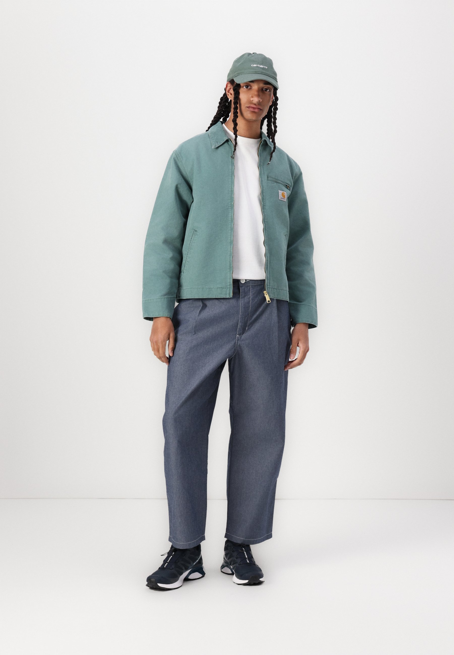 Carhartt WIP BLAKE PANT - Trousers - blue rinsed/dark blue denim