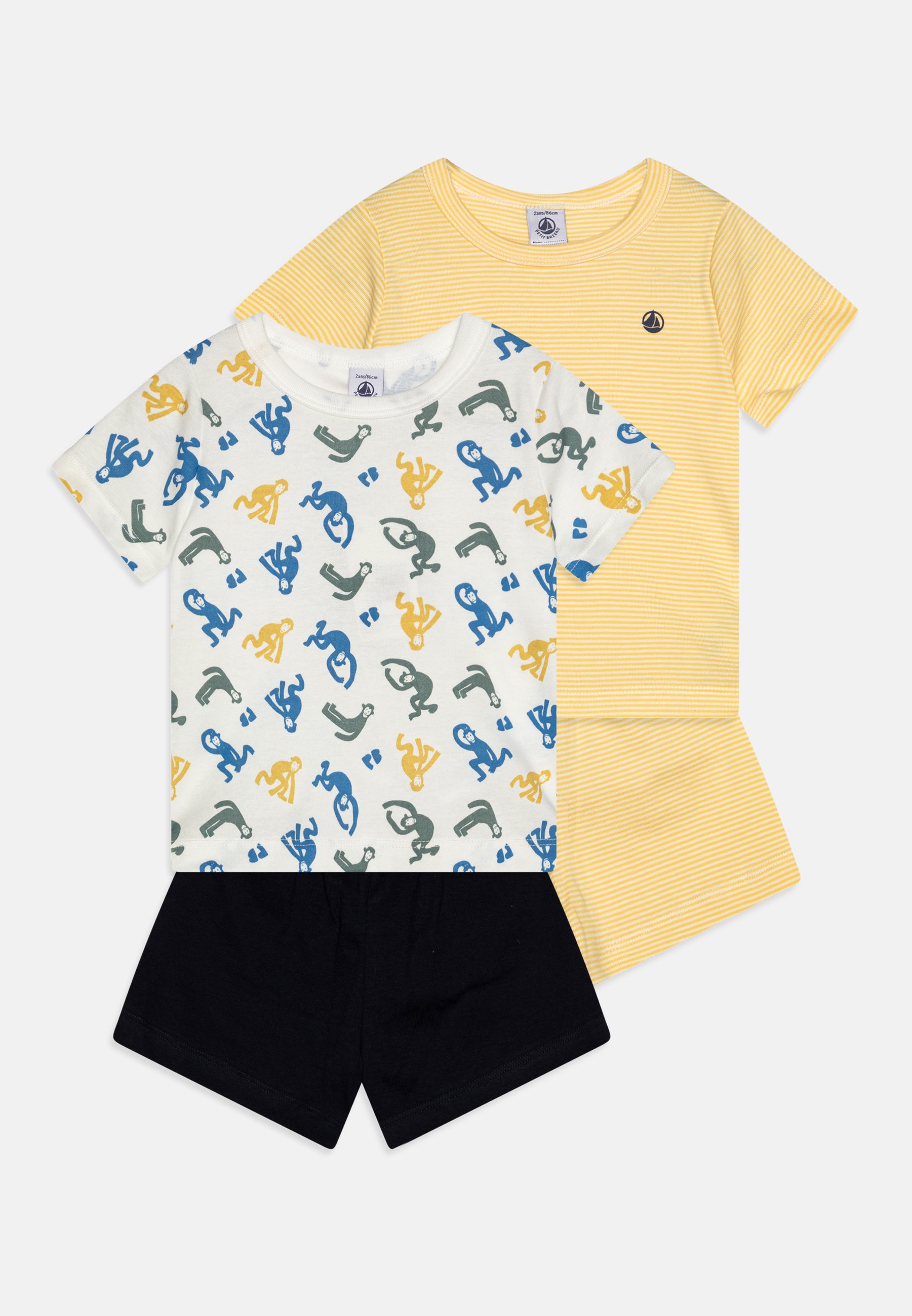 Pantalon De Jogging Garçon Petit Bateau - Molleton Doux, Taille élastique Avec Cordon, Poches Latérales