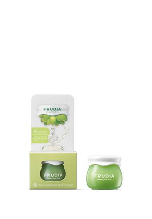FRUDIA PORE CONTROL CREAM MINI KREM REGULUJĄCY DLA CERY TŁUSTEJ GRAPE - Crema da giorno - transparent
