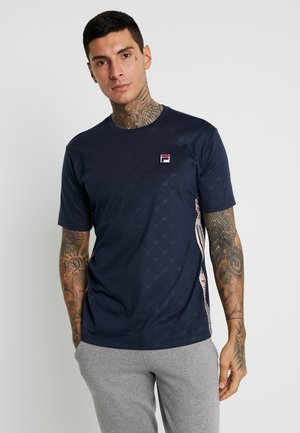 NARIMAN TEE - T-shirt imprimé - black iris