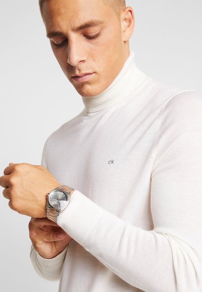 Emporio Armani Uhr - silver-coloured/rose