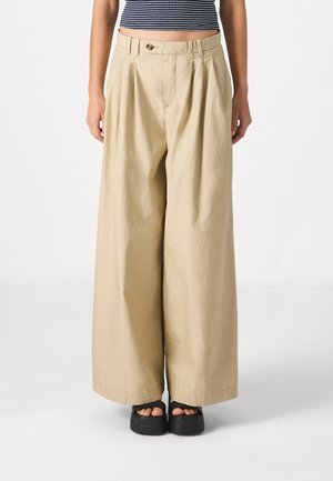 GAP X DÔEN WIDE LEG KHAKI - Nadrágok - iconic khaki