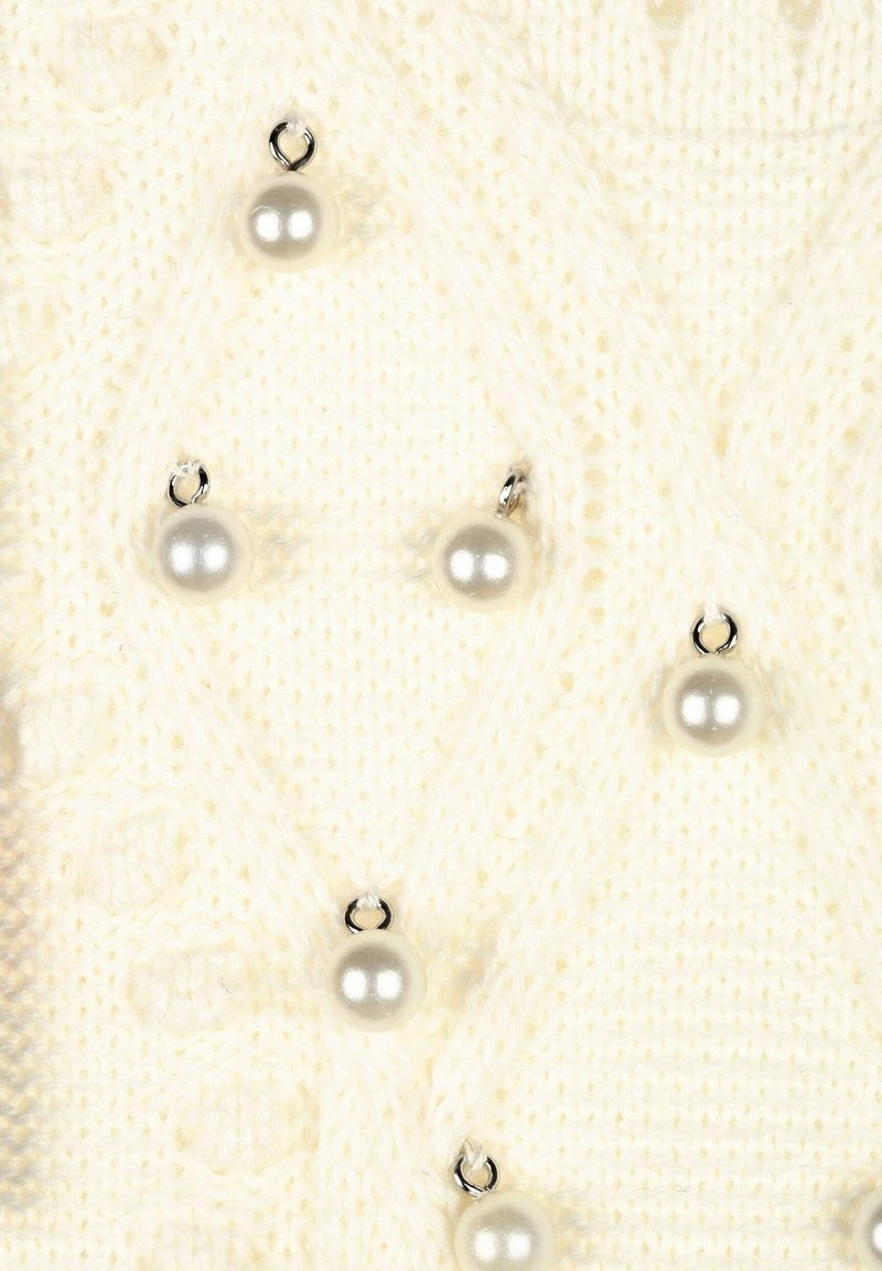 Damen Strickjacken | MONA Strickpullover ecru/beige - EC07573 Damen Strickjacken | MONA Strickpullover ecru/beige - EC07573