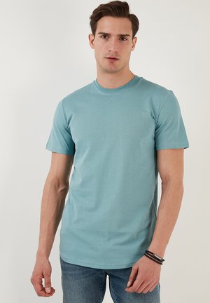 REGULAR FIT - T-shirt basique - light blue