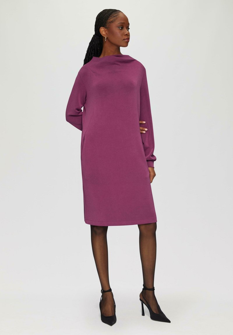 s.Oliver BLACK LABEL Jersey dress - fuchsia/pink - Zalando