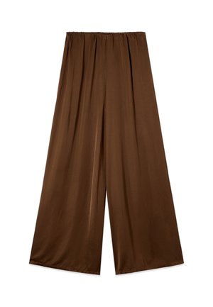 Oltre, PANTALONI PALAZZO - Broek - marrone