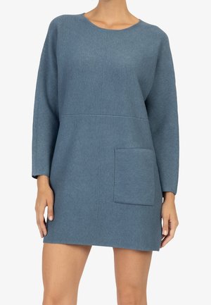 Robe pull - blue denim