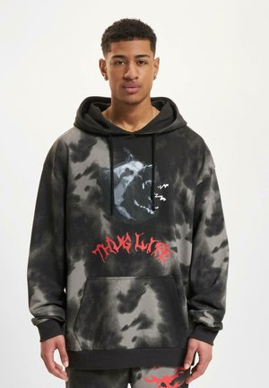SKY - Hoodie - black grey