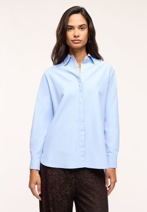 Terranova, CAMICIA AMPIA IN POPELINE - Camicia - celeste