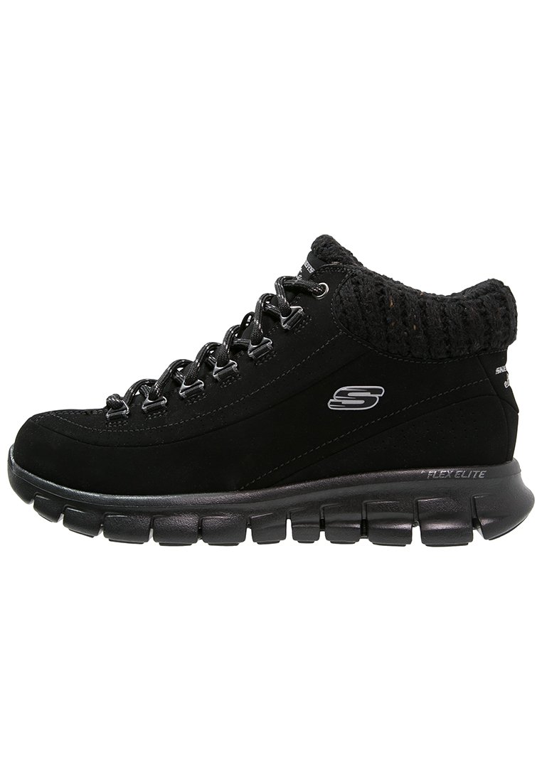 vrije tijd Darmen Premedicatie Skechers SYNERGY-WINTER NIGHTS - Sneakers hoog - black/zwart - Zalando.nl